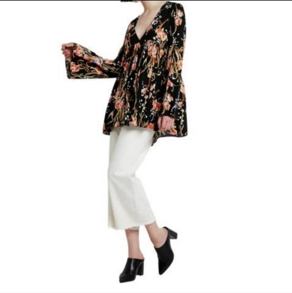 Free People Bella‎ Floral Tunic - Picture 4 of 14